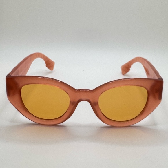 Burberry - translucent Orange frame Sunglasses B4390 - NWT - 47-25-140 - Picture 11 of 16